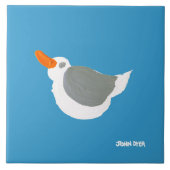 Kunst-Keramik-Fliese: Fliese (Vorderseite)