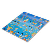 Kunst-Keramik-Fliese: Fliese (Seite)