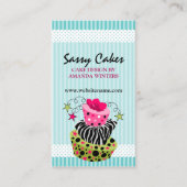 Kunst-Kuchen-Bäckerei Visitenkarte (Vorderseite)