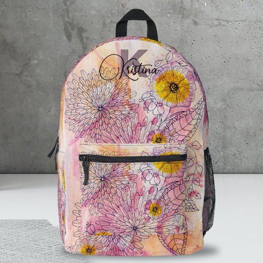 Kunst, Kunst, Kunst und Kultur Bedruckter Rucksack