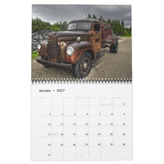 Kunst-Landschaften 2010 Kalender (Jan 2027)