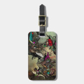 Kunst launisch gepäckanhänger (Vorderseite vertikal)