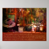 Kunst, Leben und Kreativität Poster (Vorne)