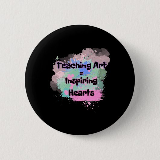 Kunst lehren button (Vorderseite)