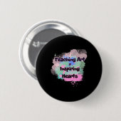 Kunst lehren button (Vorne & Hinten)