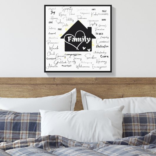 Kunst Leinwanddruck (Insitu (Schlafzimmer))