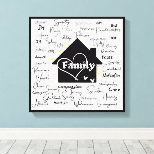 Kunst Leinwanddruck (Insitu (Holzboden))