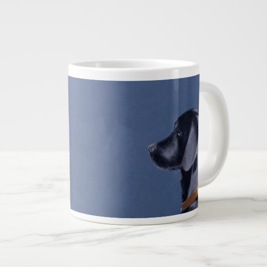 Kunst-Liebhaber Jumbo-Tasse (Vorderseite Rechts)