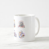 Kunst liefert Magie Kaffeetasse (VorderseiteRechts)