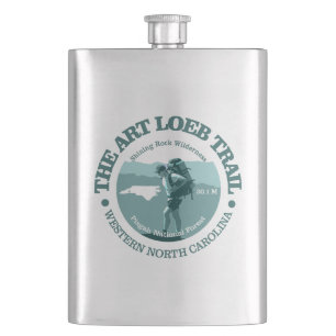 Kunst Loeb Spur (T) Flachmann