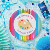 Kunst-Malerei-Geburtstags-Party-Teller Pappteller (Party)