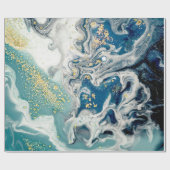 Kunst, Malerei - Natürliche graue Farbe: metallisc Geschenkpapier (Flach)