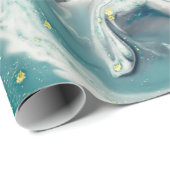 Kunst, Malerei - Natürliche graue Farbe: metallisc Geschenkpapier (Rolleneckpunkt)