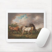Kunst-Malerei-Öl-Pferdeschicksal Charless Towne Mousepad (Mit Mouse)