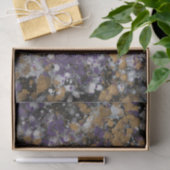 Kunst-Malerei-Splitter u. Gold Seidenpapier (Geschenk)