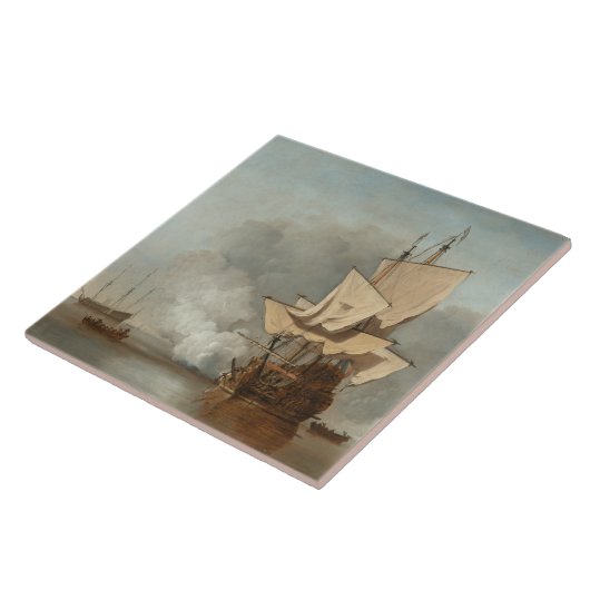 Kunst-Meerblick velde Fliese (Seite)