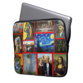 Kunst Meisterwerke, Rot Laptopschutzhülle (Vorderseite Links)