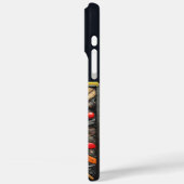 Kunst mit fetten Wirbel Case-Mate iPhone Hülle (Rückseite / Links)