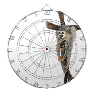 Kunst mit Kugelschreiber für Spinnenaffen Dartscheibe