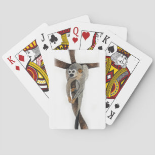 Kunst mit Kugelschreiber für Spinnenaffen Spielkarten