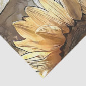 Kunst Moderne Sonnenblumen auf dem Feld Sammlung Seidenpapier (Ausschnitt)