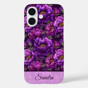 Kunst-Mütter-Tag-Geschenke Pfingstrose-Blumen indi iPhone 16 Hülle