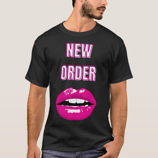 Kunst - New Order T-Shirt (Vorderseite)