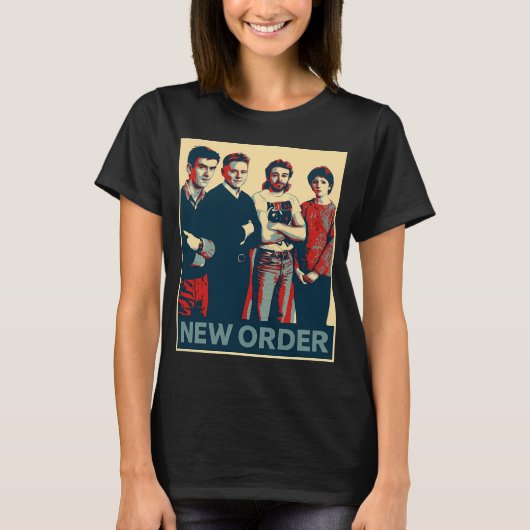 Kunst - New Order T-Shirt (Vorderseite)