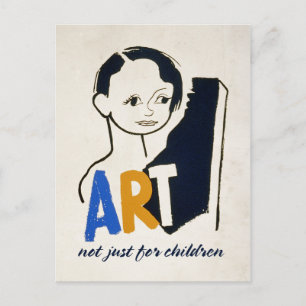 Kunst... nicht nur für Kinder [Postkarte] Postkarte