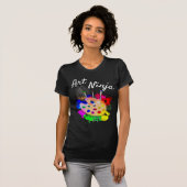 Kunst Ninja T-Shirt (Vorne ganz)