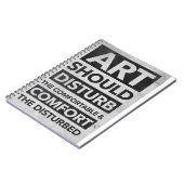 Kunst Notizblock (Linke Seite)