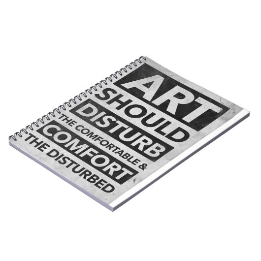 Kunst Notizblock (Linke Seite)