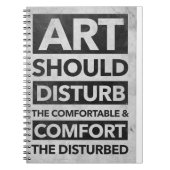 Kunst Notizblock (Vorderseite)