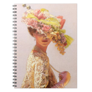 Kunst-Notizbuch-elegante viktorianische Notizblock