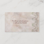 Kunst Nouve Geschäft Visitenkarte (Rückseite)