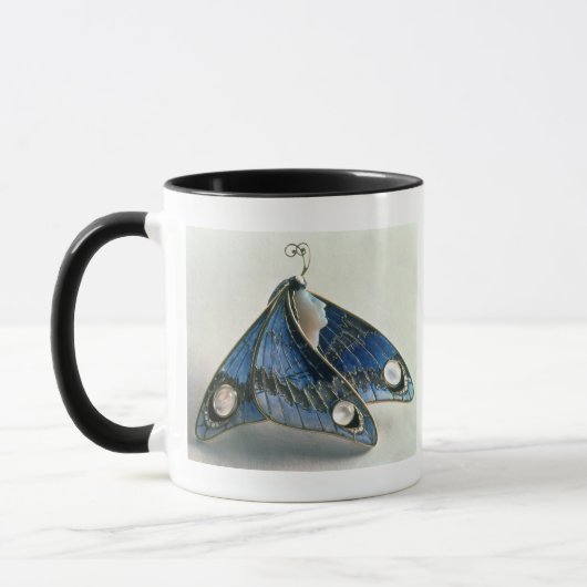 Kunst Nouveau Anhänger in der Form ein Tasse (Links)