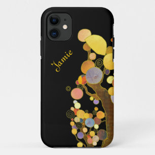 Kunst Nouveau Art-Bäume personalisierter iPhone 5 Case-Mate iPhone Hülle