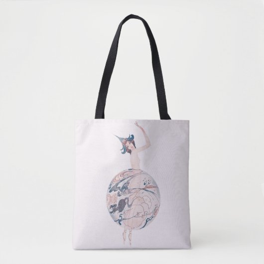 Kunst nouveau Ballerina Tasche (Vorderseite)