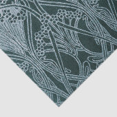 Kunst nouveau, Blau des silbernen Graus, das Seidenpapier (Ausschnitt)