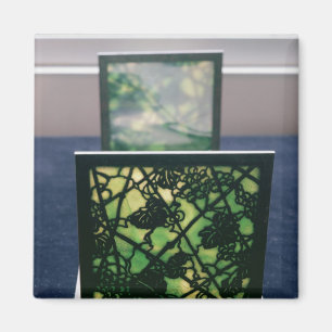 Kunst Nouveau Bücherstützen, Tiffany-Studios, Magnet