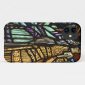 Kunst Nouveau Buntglas mit Engeln Case-Mate iPhone Hülle (Rückseite (Horizontal))