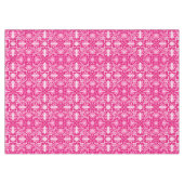 Kunst Nouveau chinesisches Muster - Fuschia Rosa Tischdecke (Vorderseite (Horizontal))