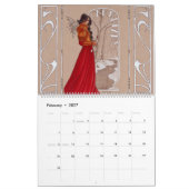 Kunst Nouveau Damen 2017 Kalender (Feb 2027)