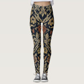 Kunst nouveau, das Schönheitsepochenmuster, Leggings (Vorderseite)