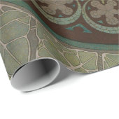 Kunst Nouveau Decoupage Plakat Geschenkpapier (Rolleneckpunkt)