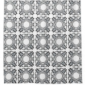 Kunst Nouveau Duschvorhang (Vorderseite)