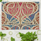 Kunst Nouveau Entwurf #10 bei Emporio Moffa Küchentuch (Gefaltet)