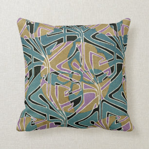 Kunst Nouveau Entwurf #11 @ VictoriaShaylee Kissen
