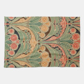 Kunst Nouveau Entwurf #3 bei Emporio Moffa Handtuch (Horizontal)