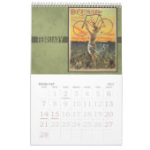 Kunst Nouveau Fahrrad-Kalender 2014 Vintag Kalender (Feb 2027)